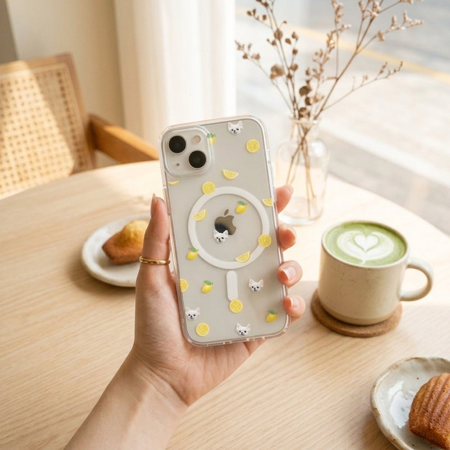 【MagSafeあり】選べるフルーツデザイン iPhoneケース｜オリジナル 写真入り