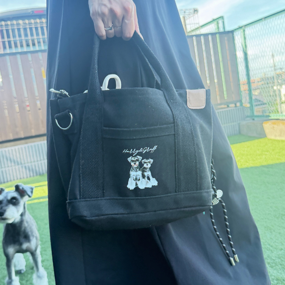 PHOTO MINI TOTE BAG｜写真入り 2WAYミニトートバッグ