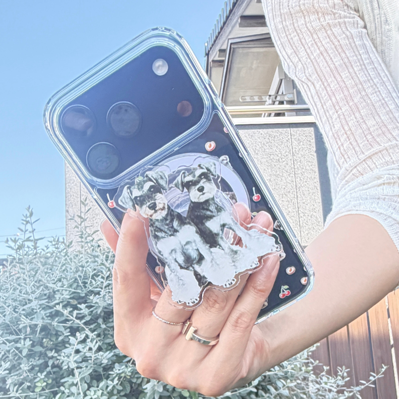 お気に入りの写真で作る スマホグリップ｜オーダーメイド カスタム スマホアクセサリー