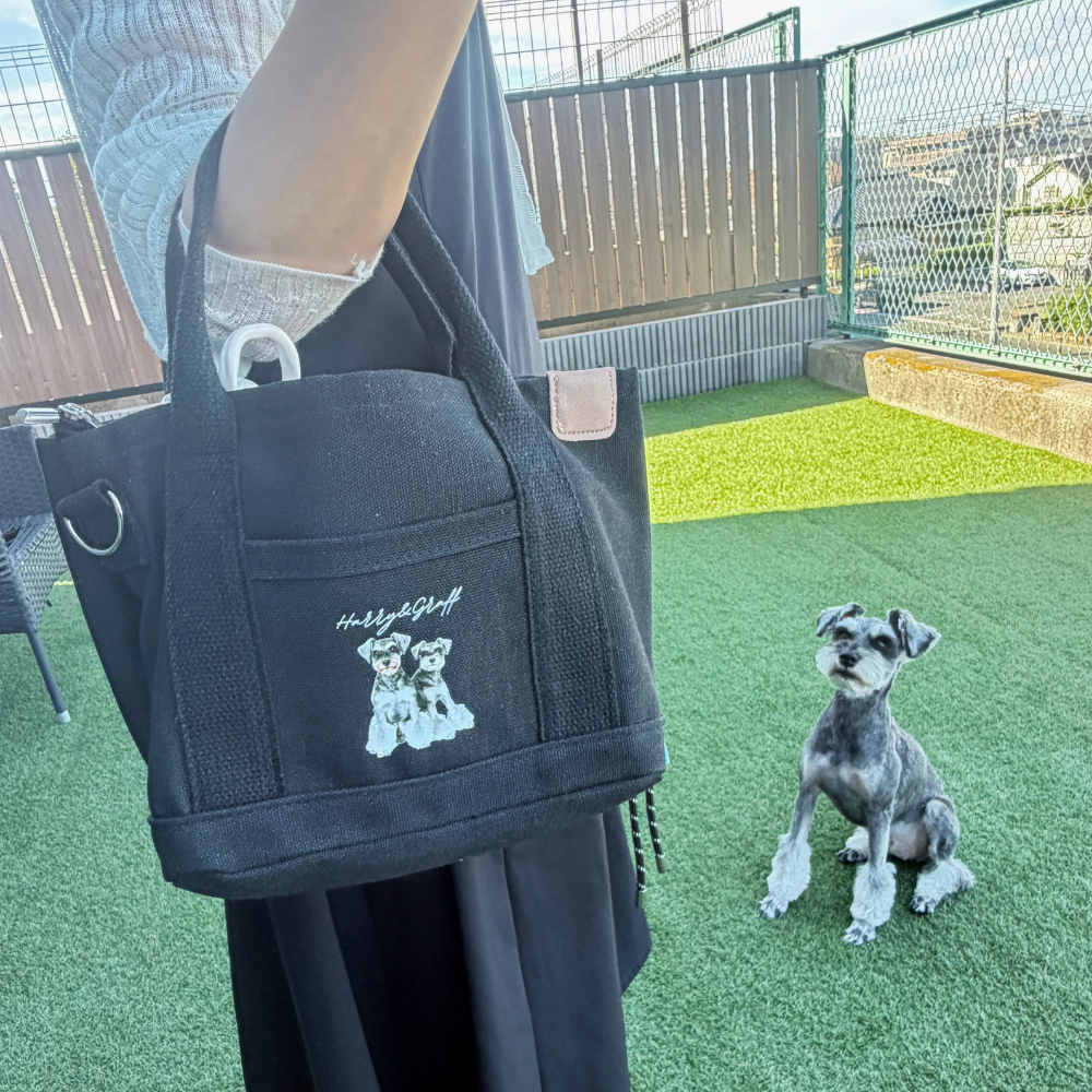 PHOTO MINI TOTE BAG｜写真入り 2WAYミニトートバッグ