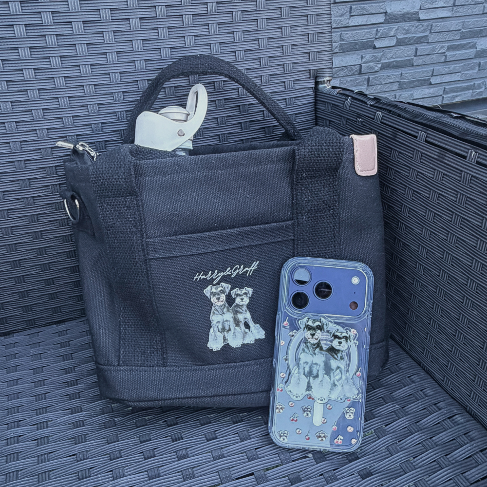 PHOTO MINI TOTE BAG｜写真入り 2WAYミニトートバッグ