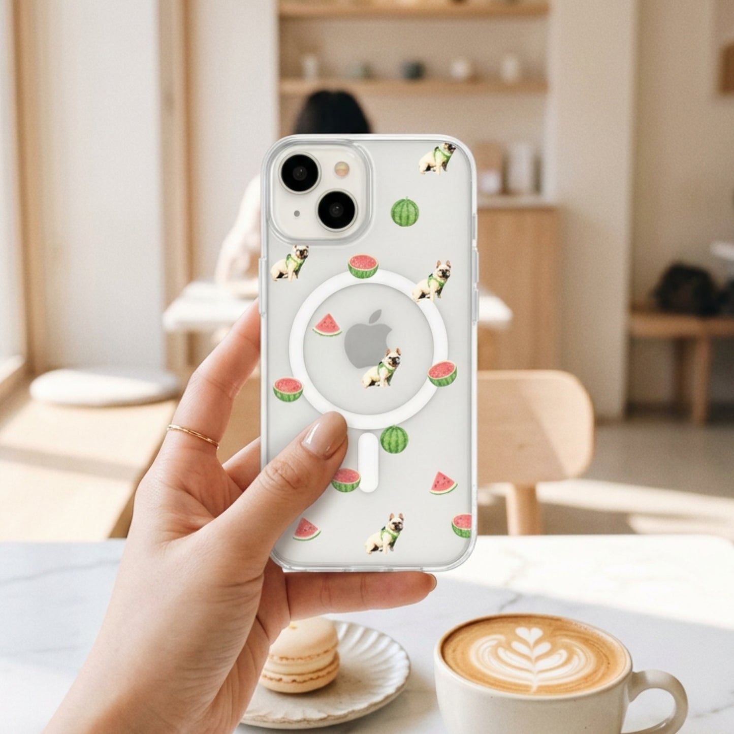 【MagSafeあり】選べるフルーツデザイン iPhoneケース｜オリジナル 写真入り