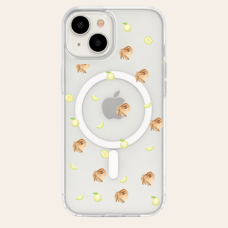 【MagSafeあり】選べるフルーツデザイン iPhoneケース｜オリジナル 写真入り