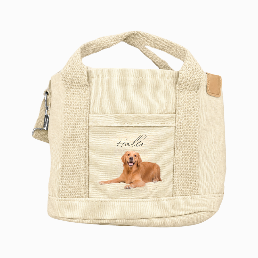 PHOTO MINI TOTE BAG｜写真入り 2WAYミニトートバッグ