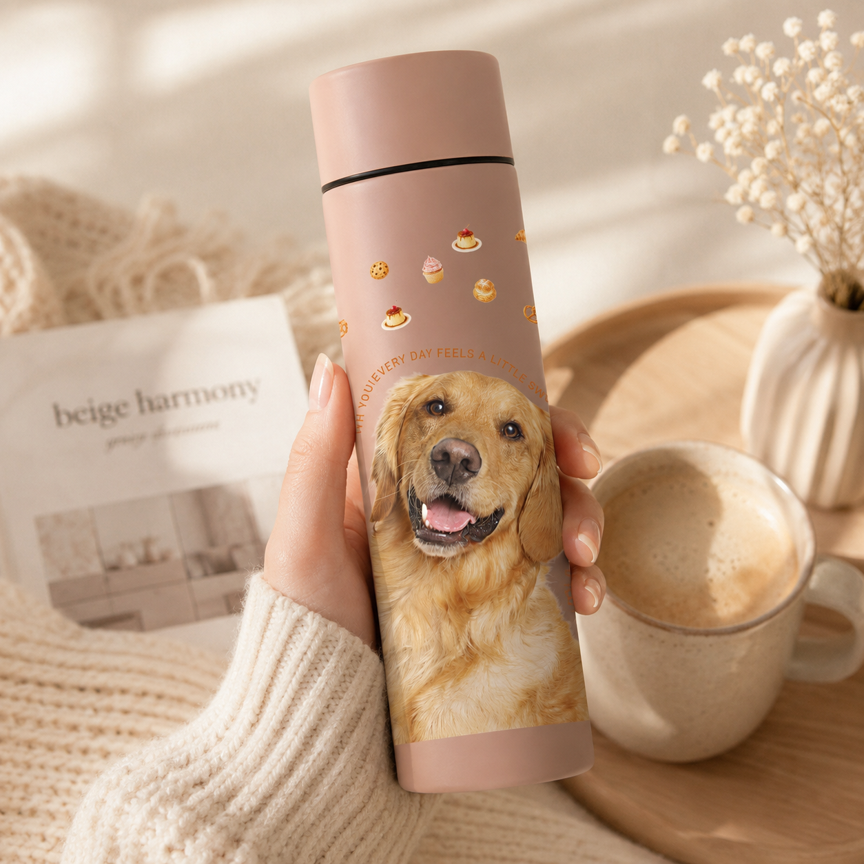 お気に入りの写真で作る カフェシリーズ｜写真入りサーモタンブラー 370ml